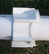 4x2 bushing used for centering 2inch pipe